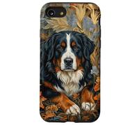 Bernese Mountain Dog Berner Oberland Floral Art Case for iPhone SE (2020) / 7/8