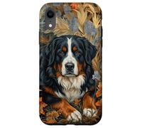 Bernese Mountain Dog Berner Oberland Floral Art Case for iPhone XR