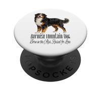 Bernese Mountain Dog Born in the Alps Roots Pet Design PopSockets Adhesive PopGrip