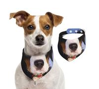 Bernese Mountain Dog,Dog Bandanas Cotton Pet Scarf Adjustable Bibs for Pet,S