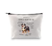 Bernese Mountain Dog Gifts for Owners Bernese Mountain Dog Makeup Bag Berner Gift Dog Lover Cosmetic Bag (Bernese Mountain Dog 3uk)