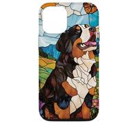 Bernese Mountain Dog In Sunny Field Of Flowers Case for iPhone 12/12 Pro