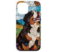 Bernese Mountain Dog In Sunny Field Of Flowers Case for iPhone 12 mini