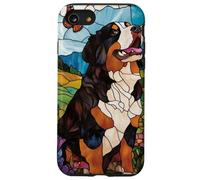 Bernese Mountain Dog In Sunny Field Of Flowers Case for iPhone SE (2020) / 7/8