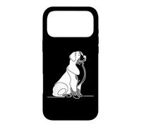 Bernese Mountain Dog Line Art Owner Case for iPhone 17 Pro Max