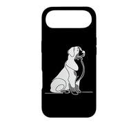 Bernese Mountain Dog Line Art Owner Case for iPhone Air