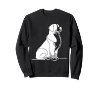 Bernese Mountain Dog Line Art Owner Sweatshirt