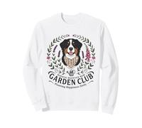 Bernese Mountain Dog Mom Garden Club Mothers Day Floral Sweatshirt