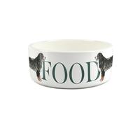 Bernese Mountain Dog Pet Bowl - Painted Dog Portrait by Rhianon Chauncey - Large Ceramic Dog Food Bowl/Dish Gift for Dogs