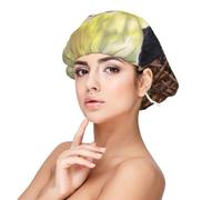 Bernese Mountain Dog Puppies,Adult's Satin Sleeping Cap - Women's Elastic Sleep Bonnet, Adjustable Overnight Hair Cover