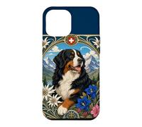 Bernese Mountain Dog Vintage Berner in the Alps Case for iPhone 12 Pro Max