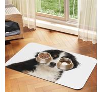 Bernese Mountain Dog,Waterproof Pet Feeding Mat,PU Leather Placemats for Cat Dog Water Bowl,Food Mats,30x45cm
