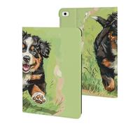 Bernese Mountain Puppies Slim Case Compatible with iPad 10th 9th 8th 7th Generation 2022 2021 2020 2019 Protective Cover Stand