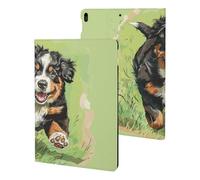 Bernese Mountain Puppies Slim Case Compatible with iPad 10th 9th 8th 7th Generation 2022 2021 2020 2019 Protective Cover Stand