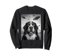 Bernese Mountain UFO Dog Sweatshirt