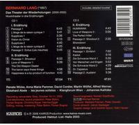 BERNHARD LANG: DAS THEATER DER WIEDERHOLUNGEN [SACD] NEW CD