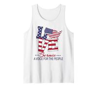 Bernie Sanders Grassroots America Cool Love The USA Flag Tank Top