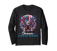 Bernie Sanders Grassroots America Political Cool Eagle Long Sleeve T-Shirt