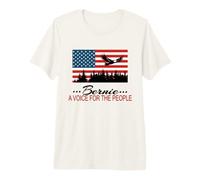 Bernie Sanders Grassroots America Political Flag & Eagle Premium T-Shirt