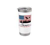 Bernie Sanders Grassroots America Political Flag & Eagle Stainless Steel Insulated Tumbler