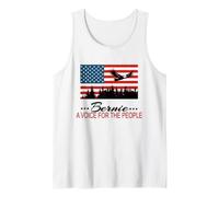 Bernie Sanders Grassroots America Political Flag & Eagle Tank Top