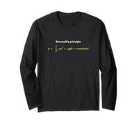Bernoulli’s Principle The Beauty of Fluid Dynamics Long Sleeve T-Shirt