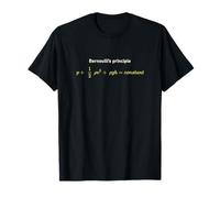 Bernoulli’s Principle The Beauty of Fluid Dynamics T-Shirt