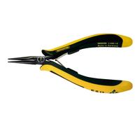 Bernstein 3-686-15 Snipe Nose Pliers EUROline-Conductive Long Serrated Jaw 140mm