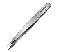 Bernstein 5-125 Sheet Metal Tweezers 110mm Nickel-Plated Straight Flat Pointed