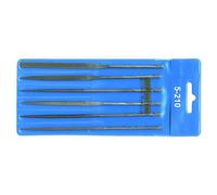Bernstein 6-Piece Needle File Set - Precision for Wood & Metal, Metal File & Model Making Accessories in Plastic Case