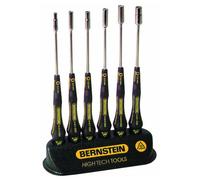 Bernstein 6-610 ESD Socket Wrench Set In Table Support - 6 Piece