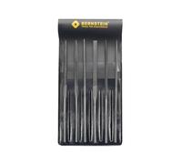 Bernstein 6-Piece Needle File Set - Precision for Wood & Metal, Metal File & Model Making Accessories in Plastic Case