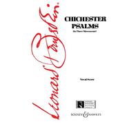 Bernstein: Chichester Psalms (Vocal Score) SATB & Piano