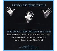 Bernstein, Leonard - Historical Recordings 1941-1961 - Boston & New York (11CD)