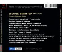 BERNSTEIN / MARSHALL / HOOPES - PIANO & CHAMBER MUSIC (3 CD) NEW CD