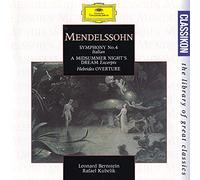 Bernstein - Mendelssohn:Symph 4:Ovts