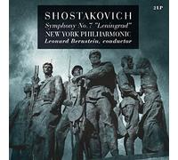 Bernstein - Shostakovich - Symphony No. 7 Leningrad 2LP - Vinyl Record - K4z