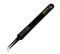 Bernstein SMD Tweezers 110mm Bent Very Sharply Pointed ESD