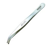 Bernstein SMD Tweezers 115mm Bent With Gripping Cavity