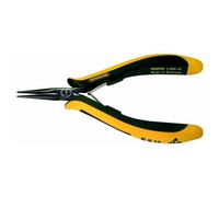 Bernstein Snipe Nose Pliers EUROline-Conductive Long Plain Jaws 140mm 3-685-15