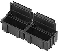 Bernstein Tools ESD SMD Box (L x W x H) 37 x 12 x 15 mm Conductive 9-322/10