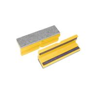 Bernstein Tools for Electronics Vice Jaws 100 mm Magnetic Protective Jaws Felt Coating Yellow