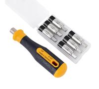 Bernstein Werkzeug GmbH Torque Adapter Set 7-Piece 0.6 to 3.0 Nm for 1/4 Inch Bits and Screwdriver Handle Precise Torque Wrench Tool