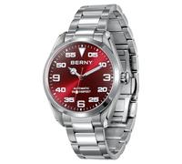 BERNY Dive Watch for Men 200M Waterproof Automatic Mechanical Wristwatch AR Coated Sapphire Crystal Screw in Crown