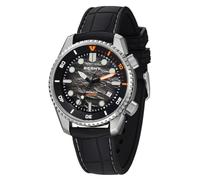 BERNY Men's 20ATM Automatic Dive Watch, Miyota 8215, AR Sapphire Luminous | Super Luminous, 200M Waterproof, Screw-in Crown, Bidirectional Rotating Bezel, Fluoroelastomer Strap, Stainless Steel Case