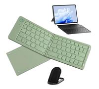 BERO Wireless Folding Keyboard - Foldable Mobile Keyboard, Foldable Keyboard for Business Travel, Laptops, Tablets and Smartphones, Easy- up to 3 Devices