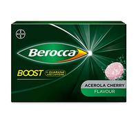 Berocca Boost Effervescent Tablets with Guarana, Caffeine and Vitamin B12, Also Contains Vitamin C and Magnesium, 1 Pack of 20-3 Weeks Supply