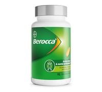 Berocca Energy Tablets with B Vitamins, Magnesium, Zinc & Coenzyme Q10-13 Vitamins & 9 Minerals - Support Energy Release* & Reduce Tiredness* - 95 Tablets
