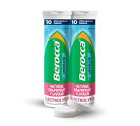 Berocca Hydrate Effervescent Tablets, Grapefruit Flavour, 20 Tablets