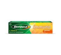 Berocca Immuno Effervescent Tablets Orange 15 Tablets